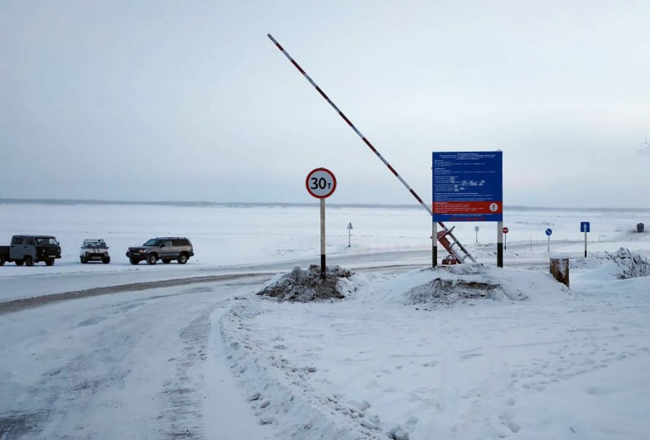 До 30 тонн увеличена грузоподъемность автозимника «Якутск-Нижний Бестях»