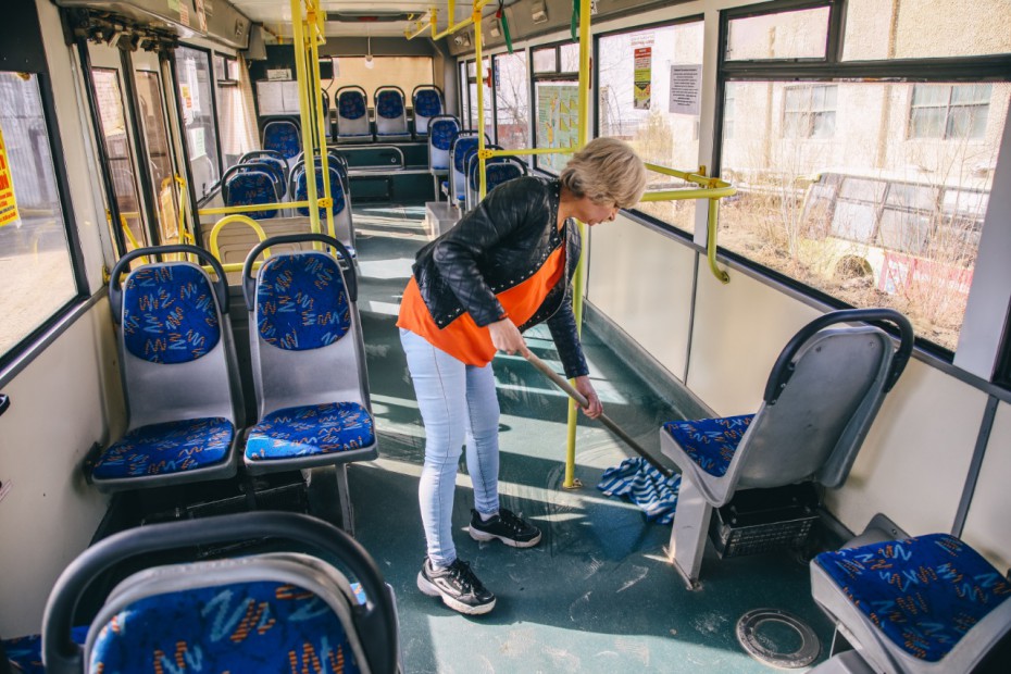 Чистота автобусов – ответственность водителей маршрутов