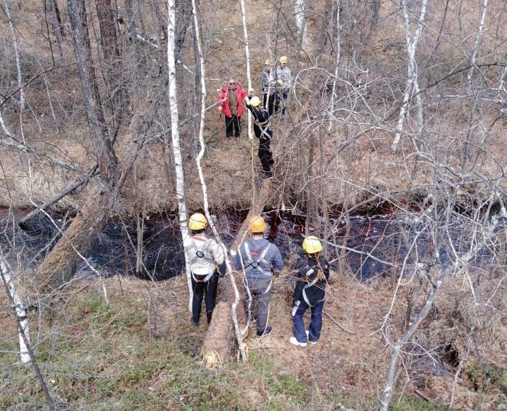 На реке Шестаковка прошли учебно-тренировочные сборы спасателей-добровольцев