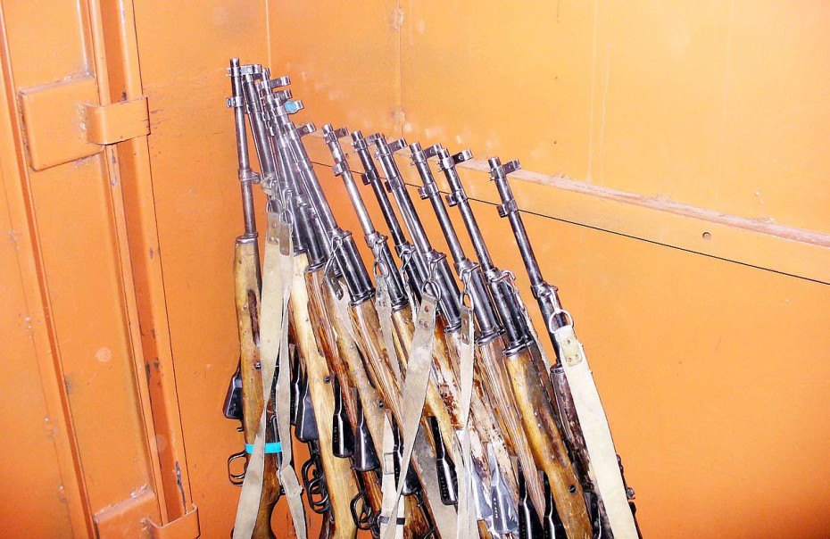 766 единиц оружия изъяли у населения сотрудники Росгвардии в Якутии