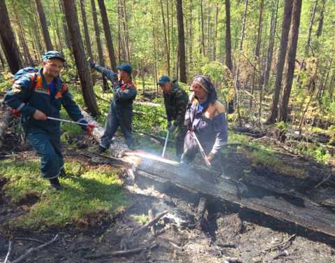 В Якутии снижается количество лесных пожаров