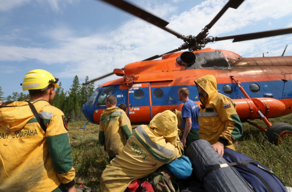 МЧС сообщило о стабилизации ситуации с лесными пожарами в Якутии