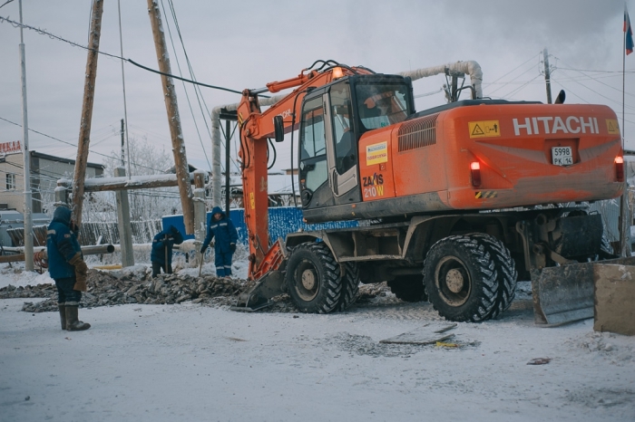 Ремонтные работы на газопроводе в 17 квартале Якутска завершат к ночи