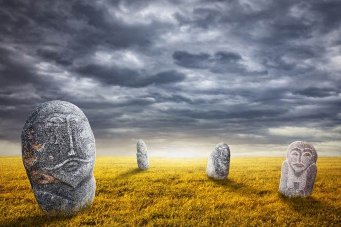 Загадочные балбалы ― каменные бабы в степях Евразии