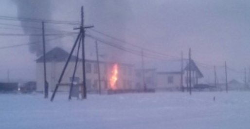 В Усть-Алданском районе Якутии в пожаре погибло трое детей