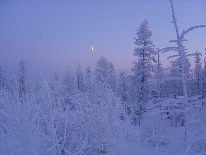 Холодный воздух из Якутии вызвал аномальные морозы в Иркутской области