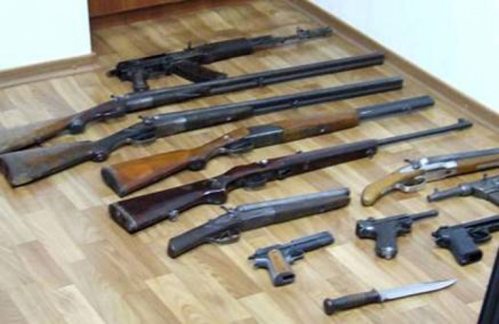 174 единицы оружия изъяла полиция у жителей республики