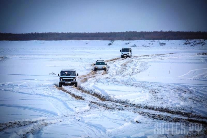 Толщина льда не позволяет открыть ледовую переправу Хатассы-Павловск