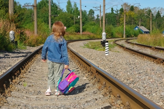 В Еврейской автономной области мать оставила малышку одну у железной дороги