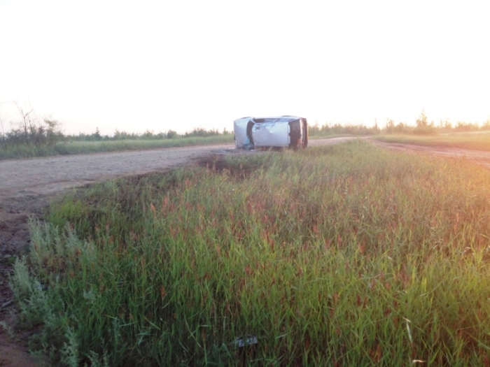 В Жатае опрокинулась машина – погибла водитель девушка