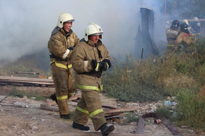 В селе Ой Хангаласского района от огня спасен жилой дом