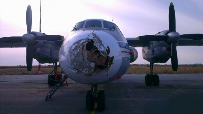 ЧП в Якутске: самолет "Полярных авиалиний" столкнулся со спецмашиной