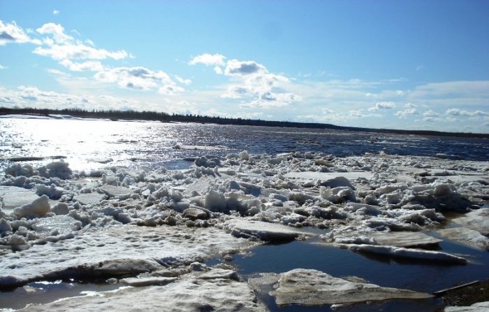 Вскрытие реки Лена в Якутске ожидается 13-15 мая