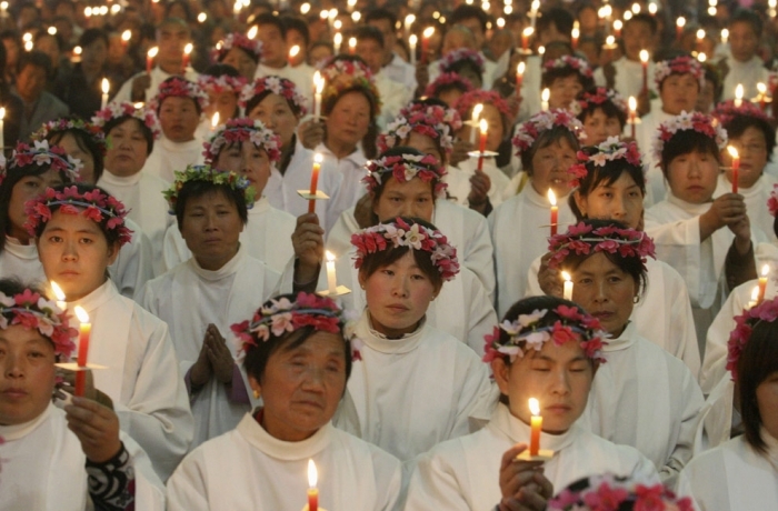В КНР неуклонно растет число христиан