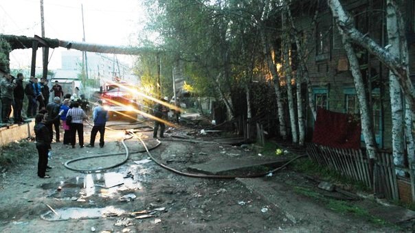 В Якутске восстанавливают жилые дома после пожаров