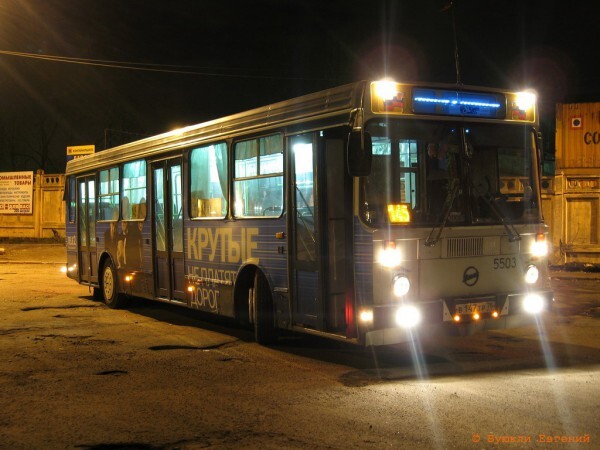 В Якутске курсируют ночные рейсы автобусных маршрутов