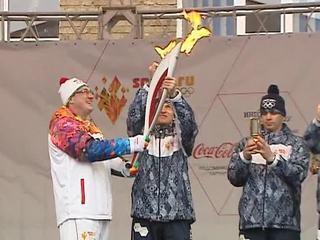 От алмазов до полюса холода: олимпийский огонь встретили в Якутии