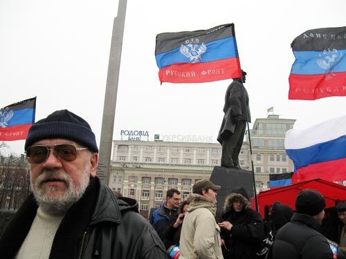 В Донецке произошло кровавое столкновение между митингующими