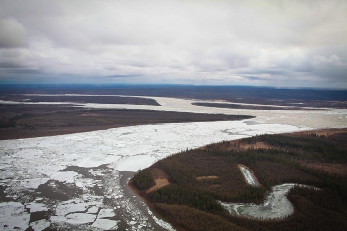 Хроника паводка: нижняя кромка ледохода на Лене наблюдается в районе Жиганска