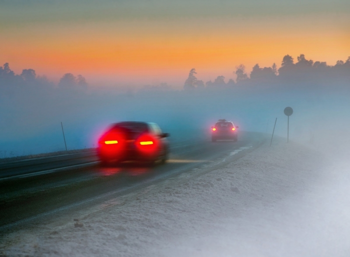 МЧС: Рекомендации для водителей при ограниченной видимости в зимний период