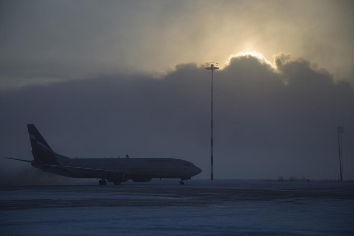 Из-за тумана и холодов аэропорт Якутска работает по фактической погоде