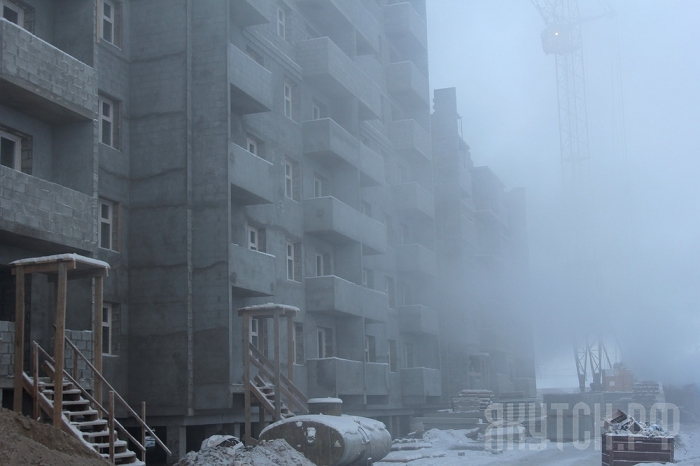 Строительство программных объектов Якутска идет, несмотря на холод