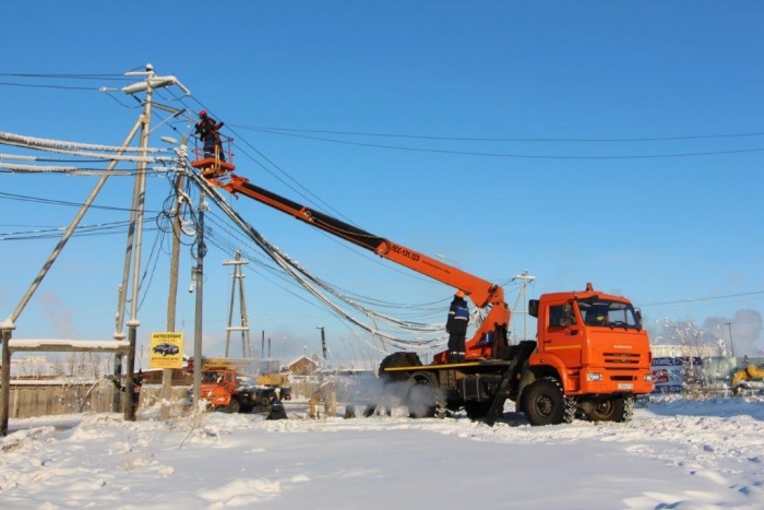 Завершен капремонт линии электроснабжения в микрорайоне Марха
