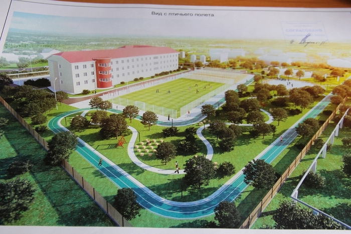 По проекту «Школьные дворы столицы» благоустроена территория Хатасской школы