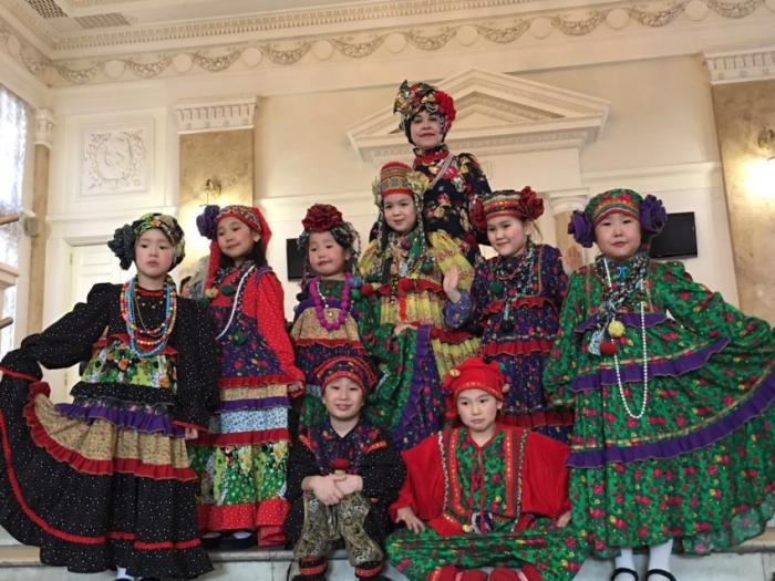Группа детей из детского сада «Кустук» трижды стали лауреатами международного конкурса