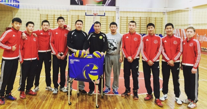 Команда юношей по волейболу готовится к МСИ «Дети Азии»