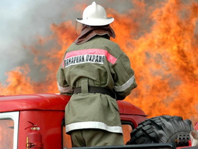 Пожарными ликвидировано возгорание на улице Кржижановского