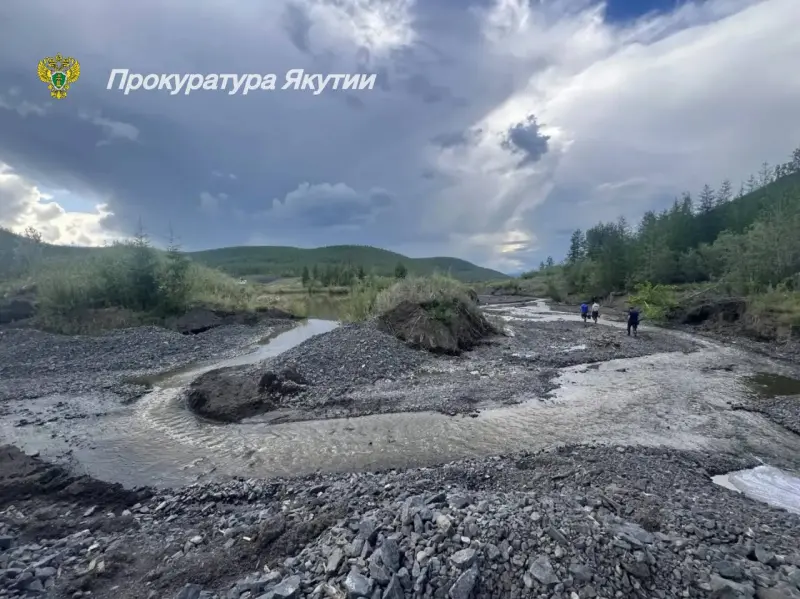 Выявлено загрязнение реки на участке ООО «Саха Голд» в Оймяконском районе
