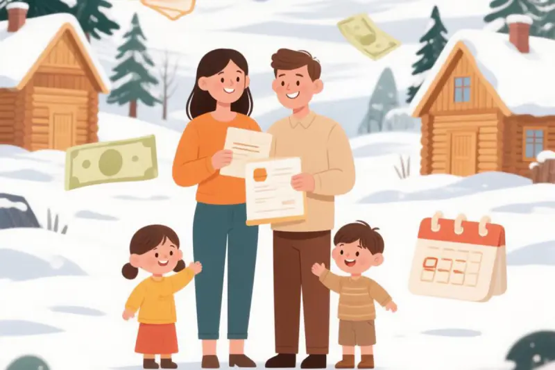 Родители в Якутии получают ежегодную семейную выплату