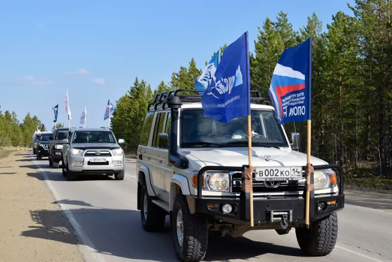Якутские предприниматели ударили автошествием по коррупции и беззаконию