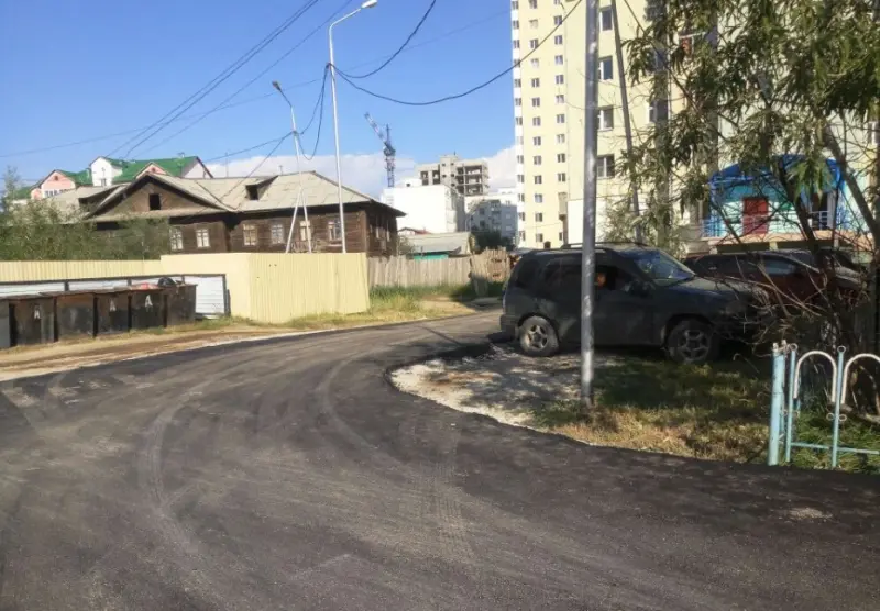 В Якутске отремонтировали дорогу к онкологическому диспансеру