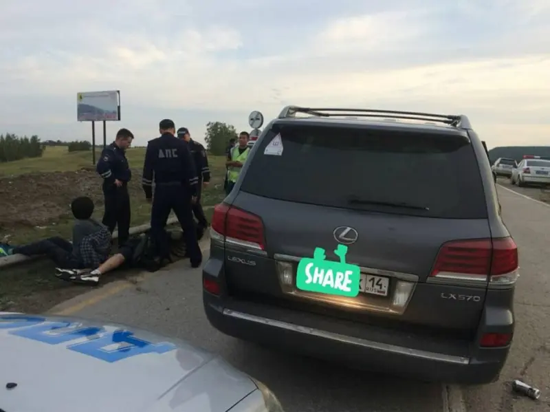 Дорожная инспекция рассказала подробности задержания пьяного лихача на «Лексусе»