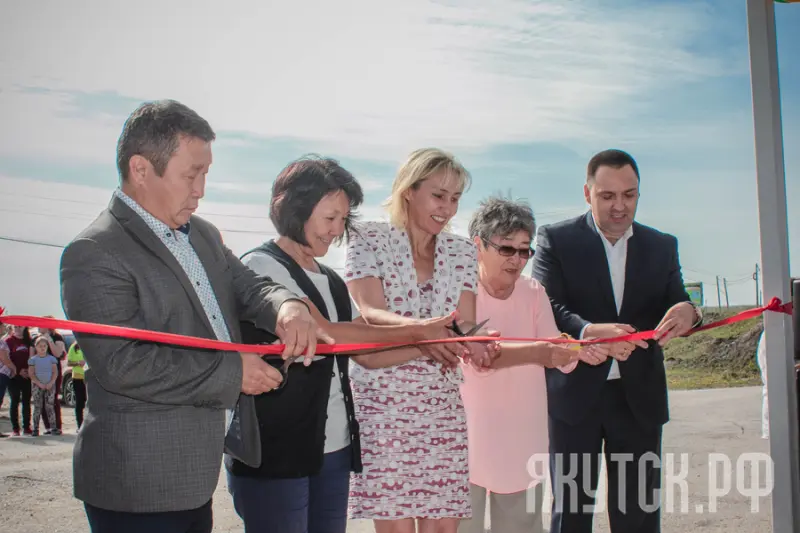 Новая теплая остановка открылась в Кангалассах