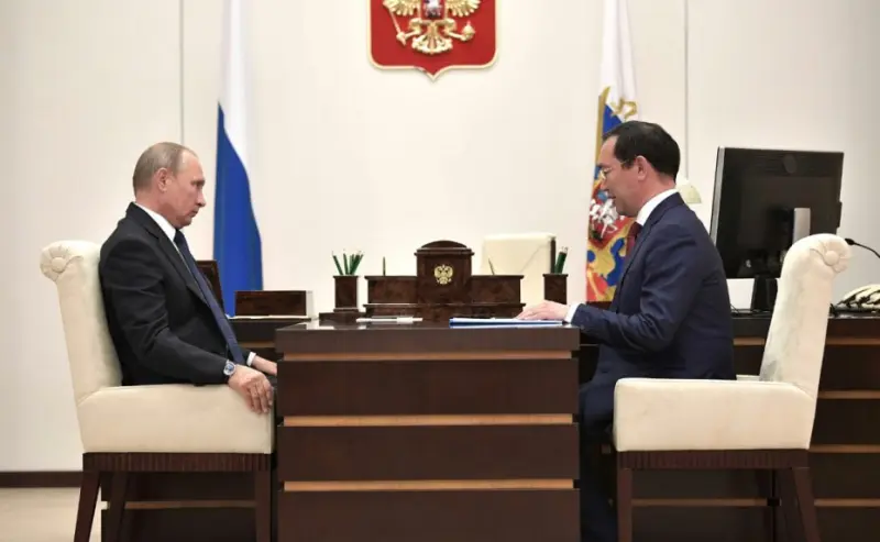 Рабочая встреча с врио Главы Республики Саха (Якутия) Айсеном Николаевым