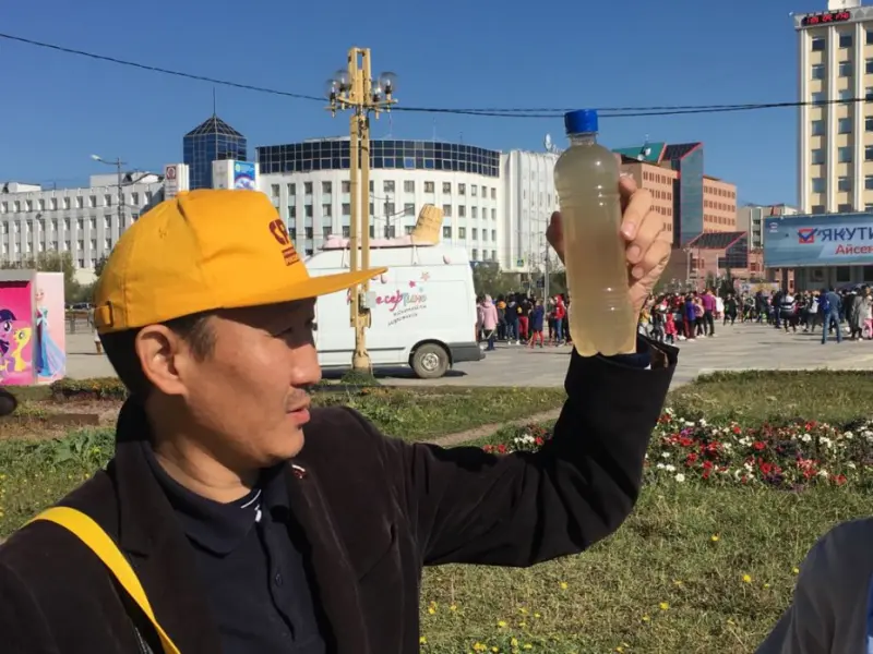 «Мёртвая вода» из реки Вилюй вызвала возмущение горожан