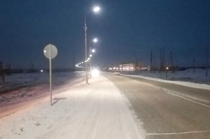 В Тулагино-Кильдямском наслеге установлены 92 уличных фонаря