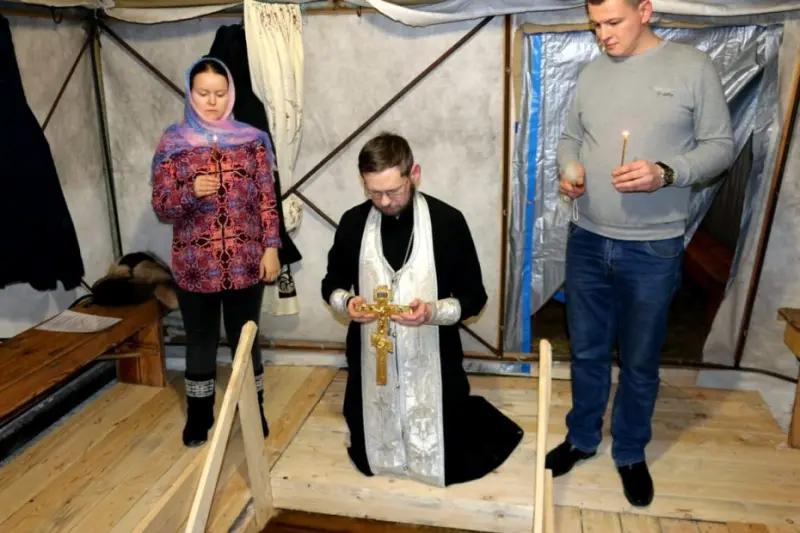 На Вилюе прошли крещенские купания при поддержке «ЯТЭК»