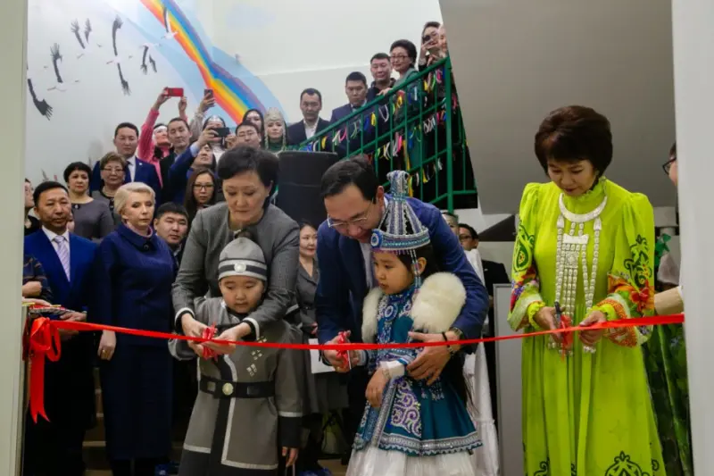 В селе Хатассы открылись дополнительные группы детского сада для детей до трех лет
