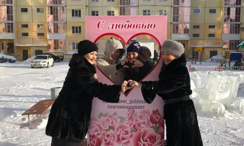 В Губинском округе активные жители создают весеннее настроение
