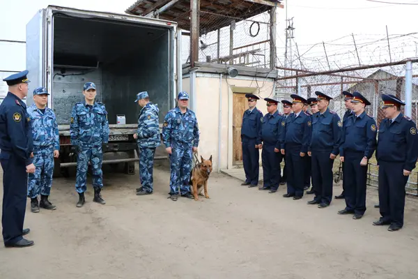 Учебно-методические сборы сотрудников службы охраны состоялись на базе исправительной колонии № 7
