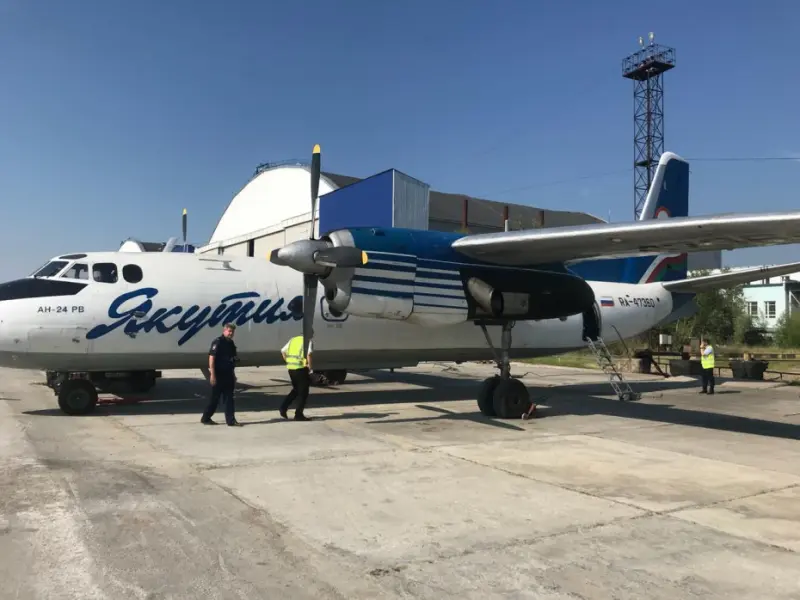 В Якутии устанавливаются обстоятельства авиационного происшествия с самолетом Ан-24