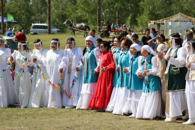 В Тулагино-Кильдямском наслеге отметили национальный праздник Ысыах
