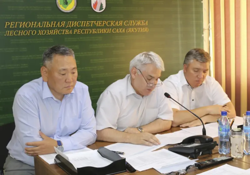 В Якутии продолжается борьба с лесными пожарами