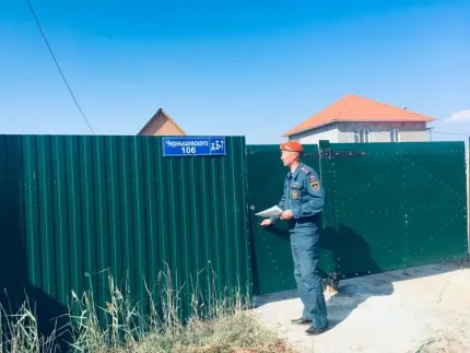 Пожарные проводят профилактику  в жилом секторе