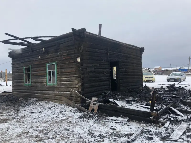 Два тела найдено при тушении пожара в Амгинском районе