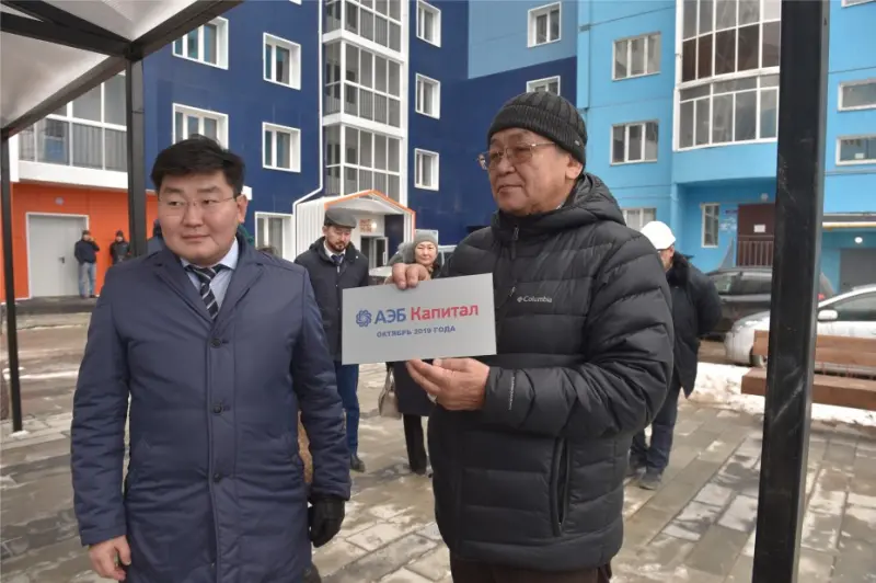 Правление АЭБ проинспектировало новый дом в 203 мкрн